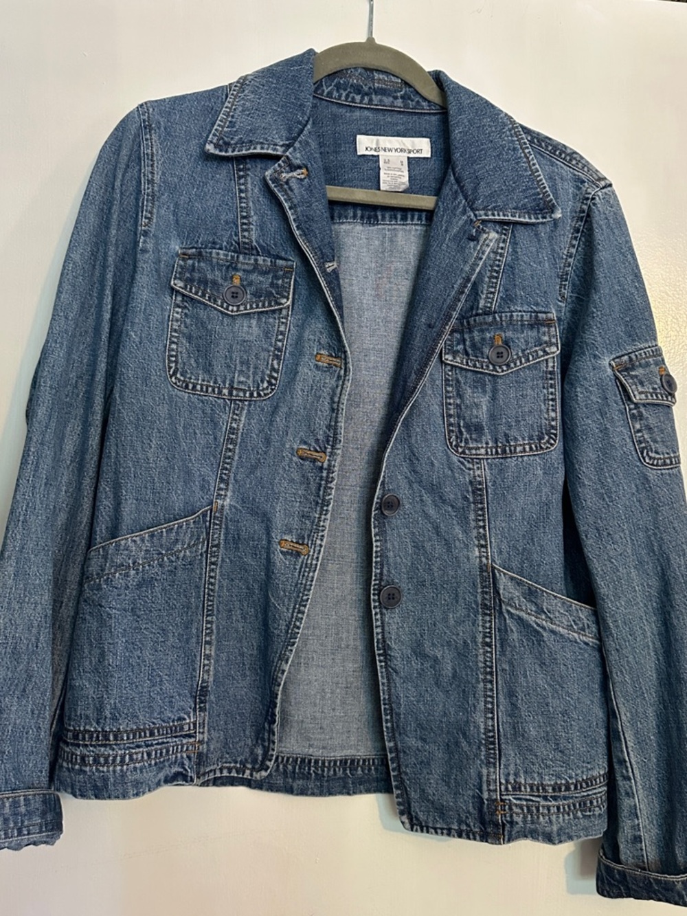 VTG Jones New York Sport denim jacket